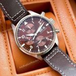 New Copy IWC Big Pilots Chronogaph Watch Rose Red Dial_th.jpg